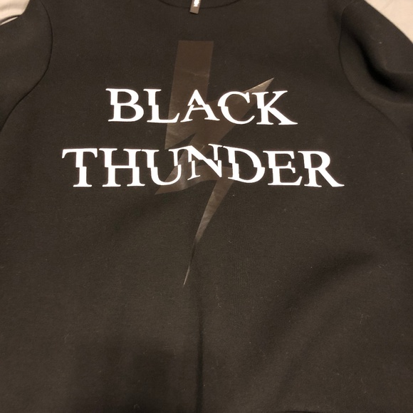 neil barrett neoprene sweatshirt